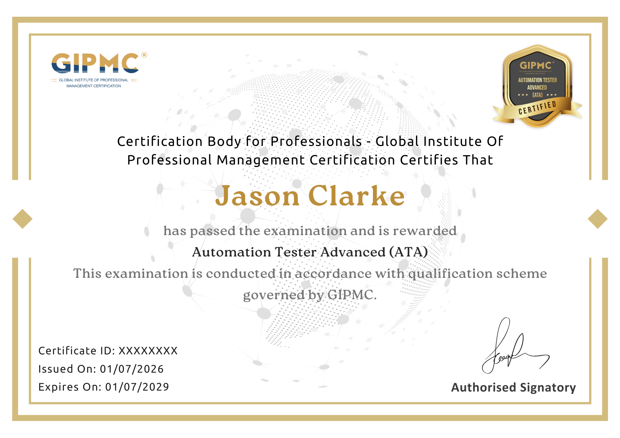 Certified Software Automation Tester - Advanced Level Training